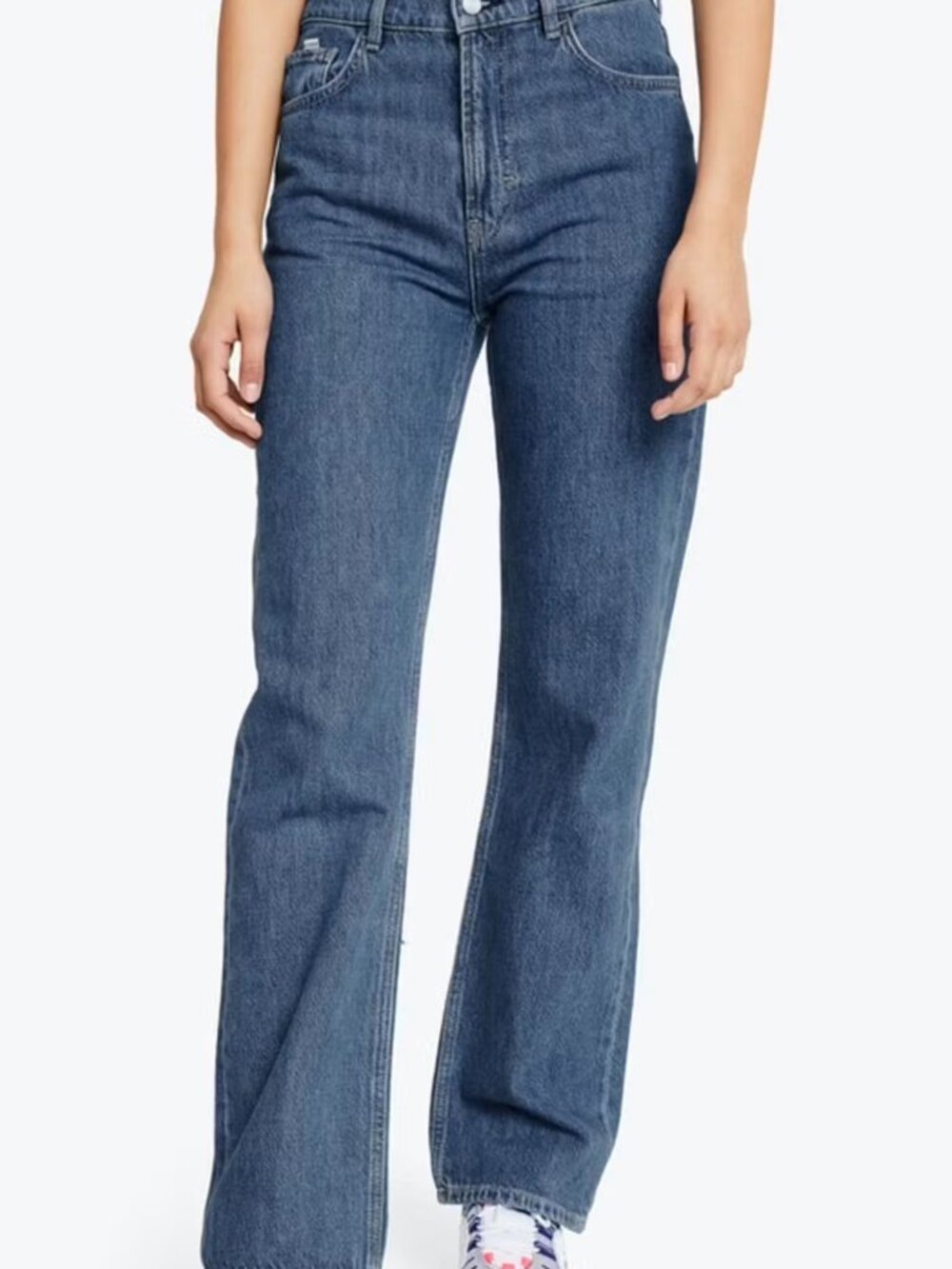 KARVE Straight Medium Blue Jeans